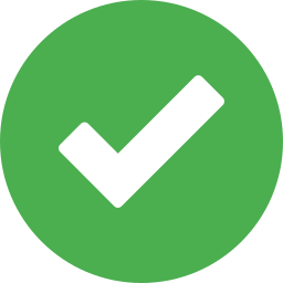 green tick